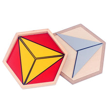 Load image into Gallery viewer, Constructive Triangles - Montessori Sensorial - Wood N Toys