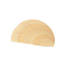 Load image into Gallery viewer, Natural wooden rainbow - Educational material - Wood N Toys