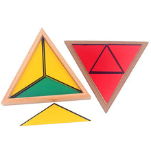 Load image into Gallery viewer, Constructive Triangles - Montessori Sensorial - Wood N Toys