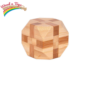3D Wooden brain set puzzle - Wood N Toys