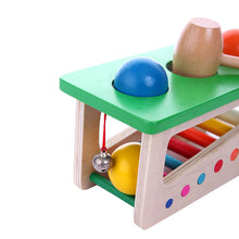 Load image into Gallery viewer, Wooden hammer and ball game - Toddler - Wood N Toys