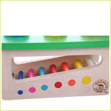 Load image into Gallery viewer, Wooden hammer and ball game - Toddler - Wood N Toys