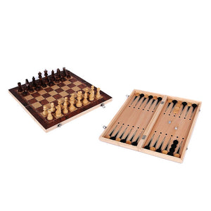 Wooden Strategy board games - set 3 in 1 - Wood N Toys