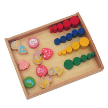 Load image into Gallery viewer, Wooden tray - Presentation Material - Wood N Toys