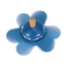 Load image into Gallery viewer, Wooden flower spinning tops - Wood N Toys