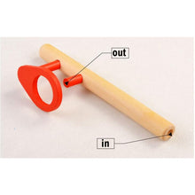 Load image into Gallery viewer, Wooden blowing ball game - Wood N Toys