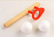 Load image into Gallery viewer, Wooden blowing ball game - Wood N Toys