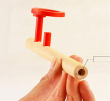 Load image into Gallery viewer, Wooden blowing ball game - Wood N Toys