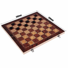 Load image into Gallery viewer, Wooden Strategy board games - set 3 in 1 - Wood N Toys