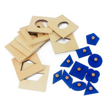 Load image into Gallery viewer, Single wooden shapes - Educational material - Wood N Toys