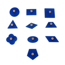 Load image into Gallery viewer, Single wooden shapes - Educational material - Wood N Toys