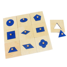 Load image into Gallery viewer, Single wooden shapes - Educational material - Wood N Toys