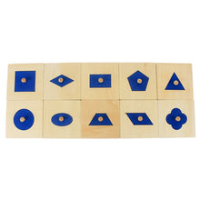 Load image into Gallery viewer, Single wooden shapes - Educational material - Wood N Toys