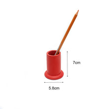 Load image into Gallery viewer, Wooden pencil holder - Language Montessori - Wood N Toys