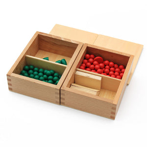 Unit board of division & multiplication - Montessori mathematics - Wood N Toys