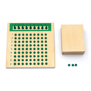 Unit board of division & multiplication - Montessori mathematics - Wood N Toys