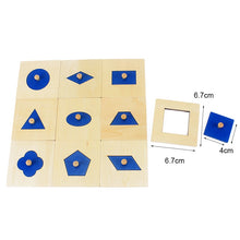 Load image into Gallery viewer, Single wooden shapes - Educational material - Wood N Toys