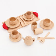 Load image into Gallery viewer, Wooden drinking toy set - Wood N Toys