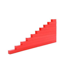 Load image into Gallery viewer, Red Rods - Montessori Sensorial - Wood N Toys