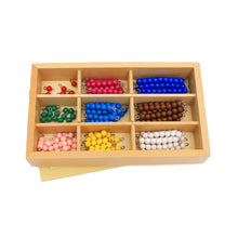 Load image into Gallery viewer, Multiplication beads box - Montessori material - Wood N Toys