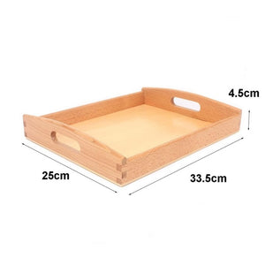 Wooden tray - Presentation Material - Wood N Toys