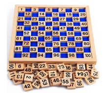 Load image into Gallery viewer, Wooden numbers table - Educational material - Wood N Toys
