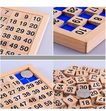 Load image into Gallery viewer, Wooden numbers table - Educational material - Wood N Toys