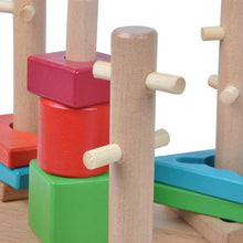 Load image into Gallery viewer, Wooden geometrical shapes sorter - Educational toy - Wood N Toys