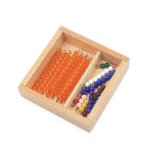 Load image into Gallery viewer, Seguin board &amp; beads bars - Montessori material - Wood N Toys