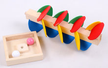 Load image into Gallery viewer, The slide tree / marble run - Educational toy - Wood N Toys