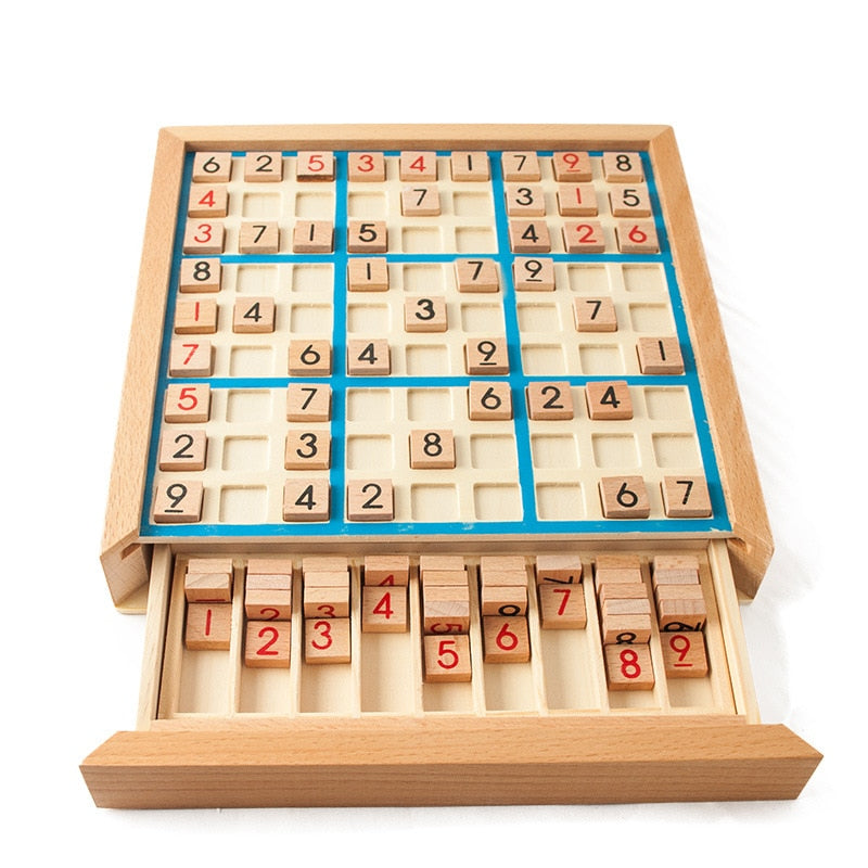 Sudoku - wooden board game - Wood N Toys