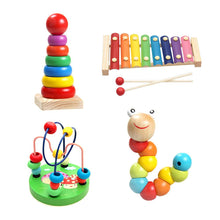 Load image into Gallery viewer, Baby wooden toys set - Wood N Toys