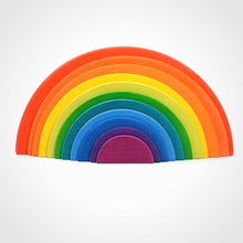Load image into Gallery viewer, Wooden Rainbow semi circle  - Educational toy - Wood N Toys